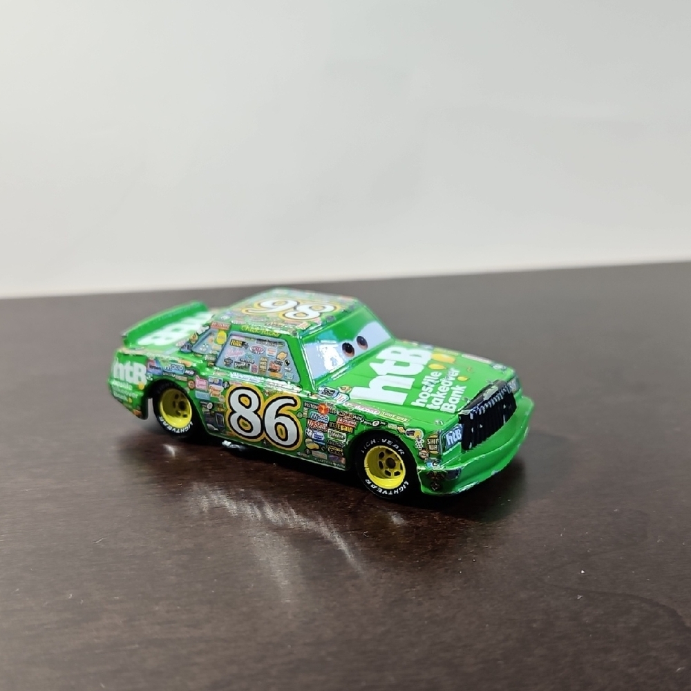 HTB Chick Hit Green Car Cars Movie
